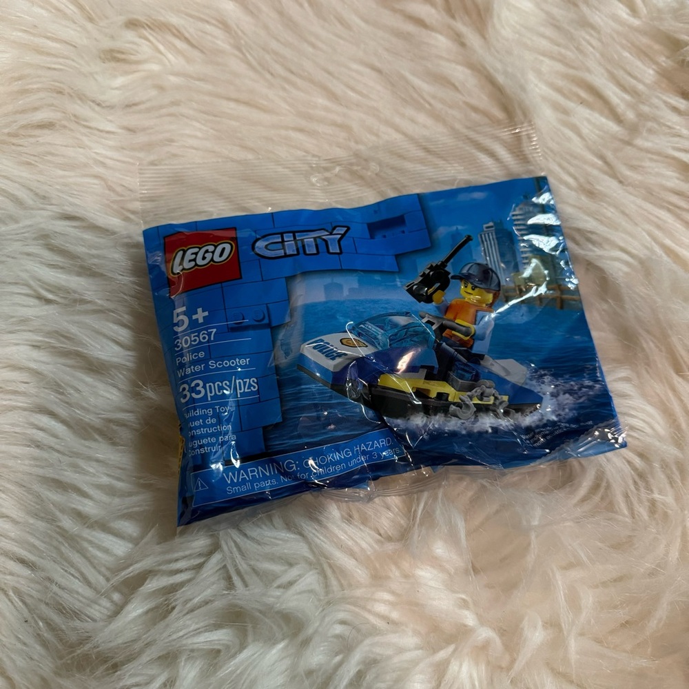 Lego city police water scooter set 30567 stocking stuffer kids